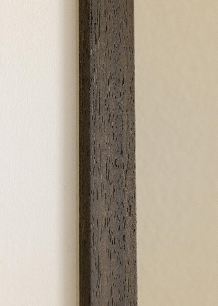 Cadre Brown Wood Verre Acrylique 35x100 cm