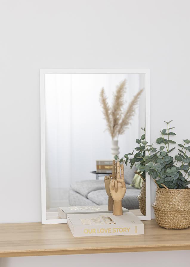 Miroir White Wood 50x70 cm