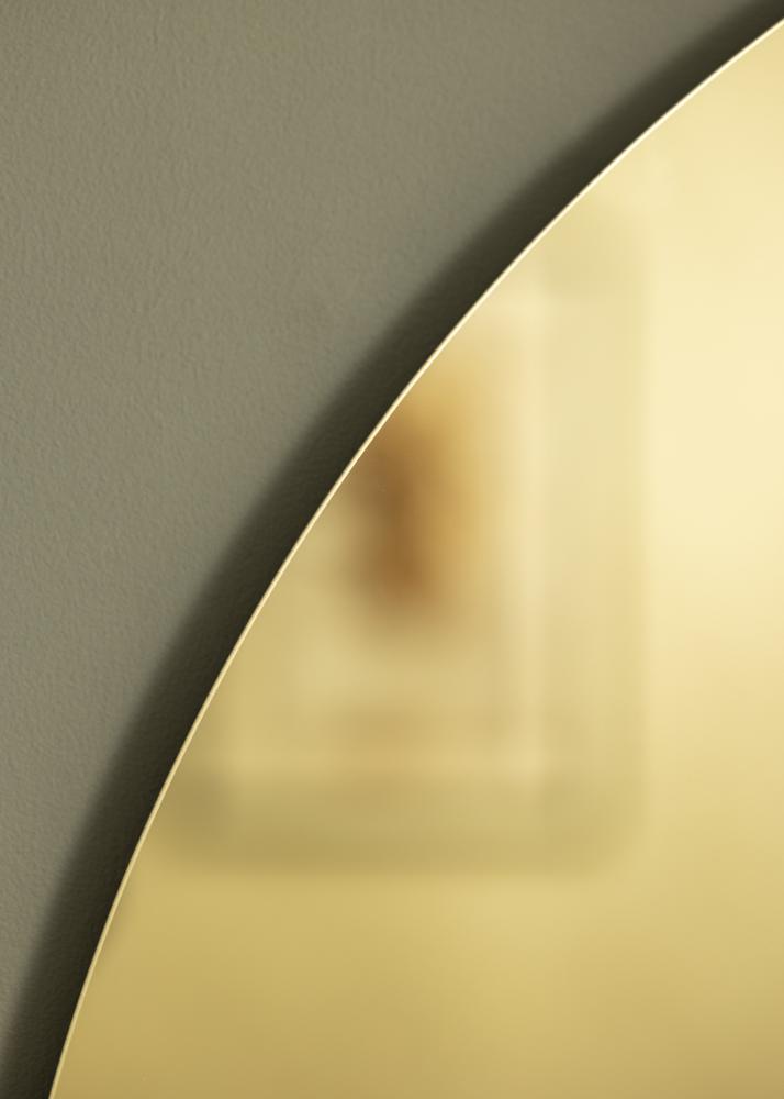 Miroir Crystal Yellow diamtre 80 cm