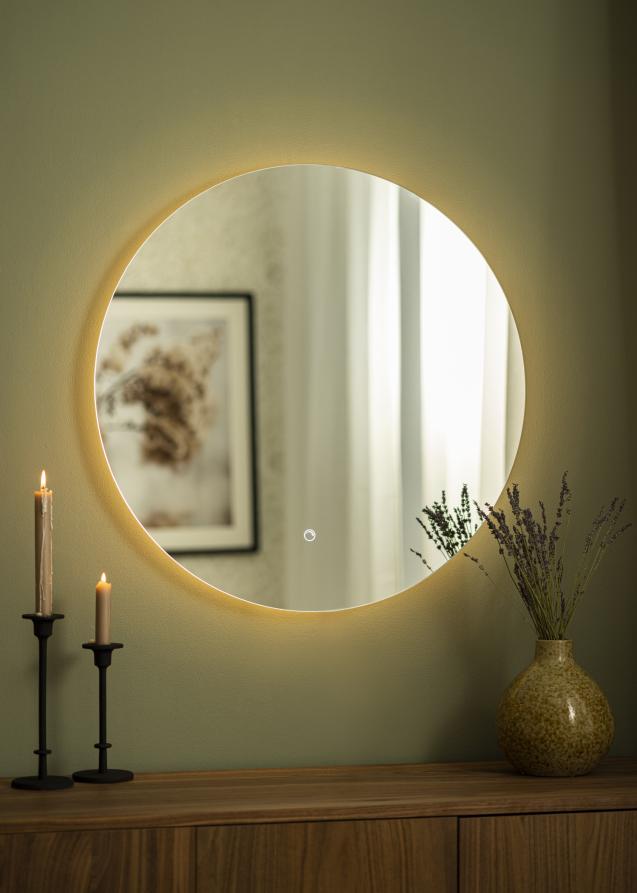 KAILA Miroir LED diamètre 70 cm