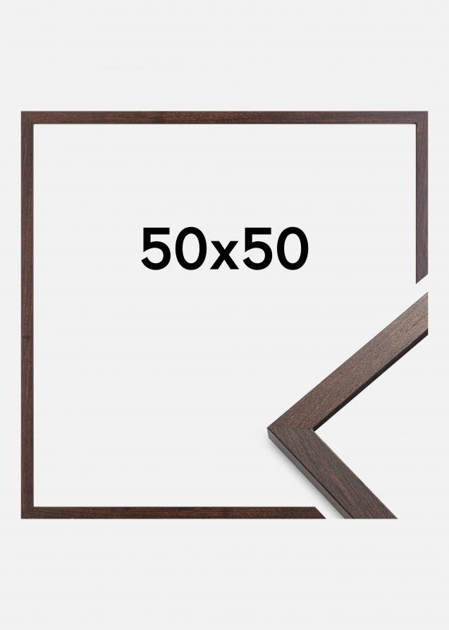 Cadre Bois 50x50 - Cadre Bois noir