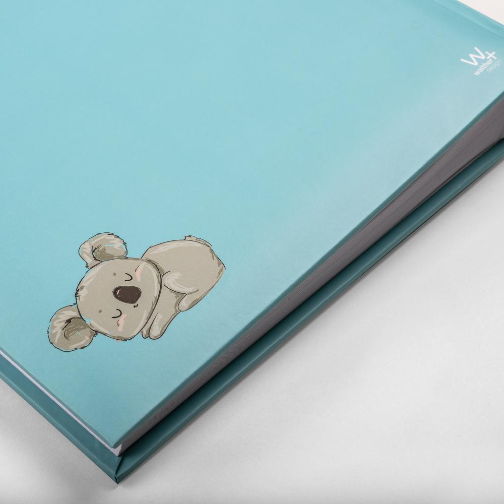 Dreamer Album bb Turquoise- 22,5x24 cm (80 Pages blanches / 40 Feuilles)