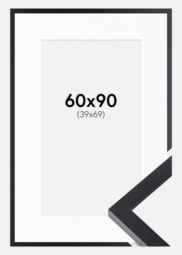 Cadre Selection Noir 60x90 cm - Passe-partout Blanc 40x70 cm