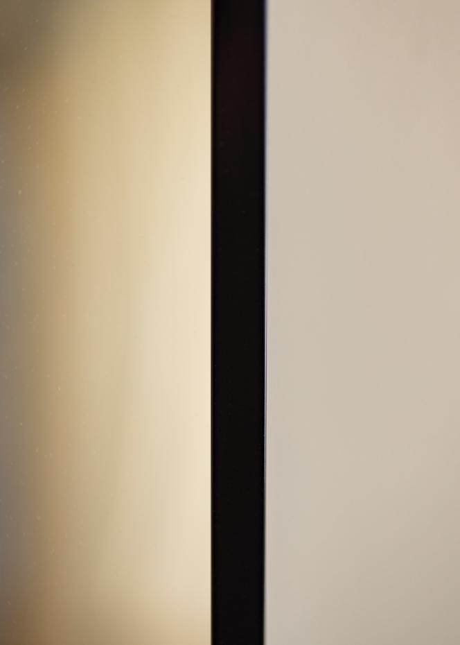 Miroir Nielsen Premium Alpha Brillant Noir - Propres mesures