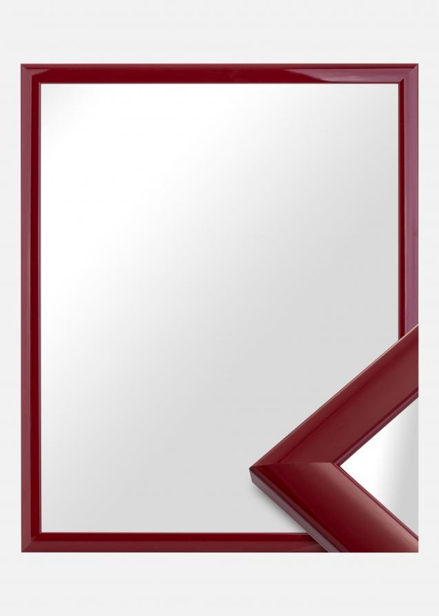 Miroir Dorset Rouge sombre - Sur mesure