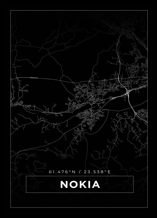 Map - Nokia - Black