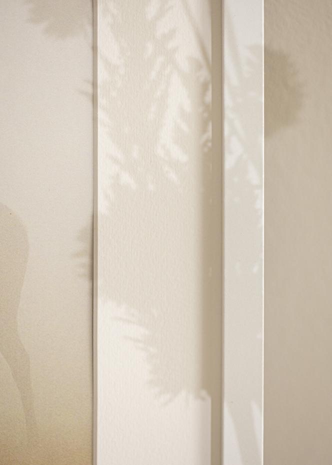 Cadre Trendy Verre Acrylique Blanc 50x70 cm