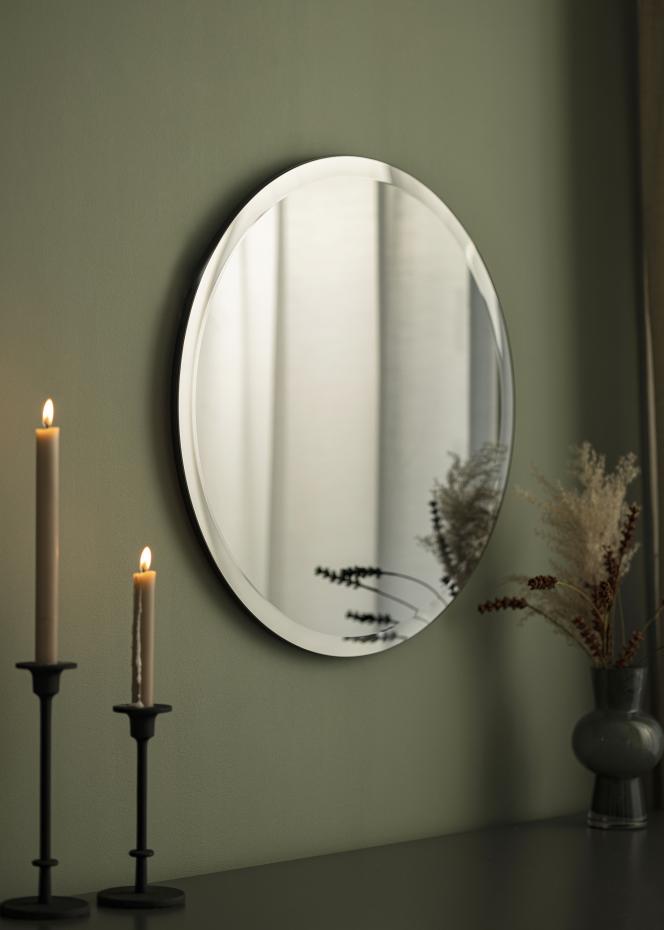 Miroir Prestige Warm Grey diamtre 60 cm