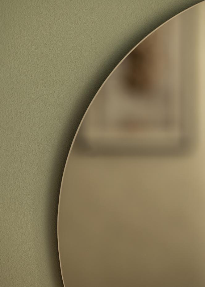 KAILA Miroir rond Dark Bronze 50 cm 
