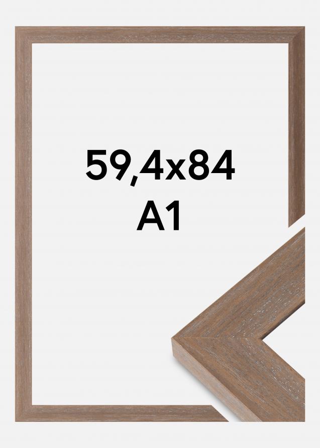 Cadre Juno Verre acrylique Gris 59,4x84 cm (A1)