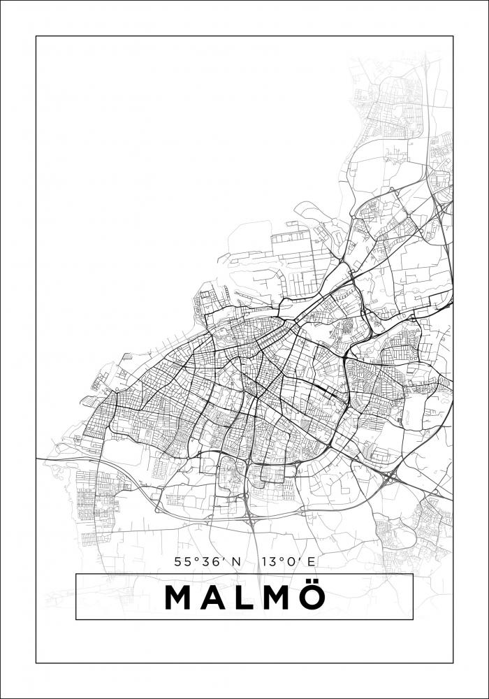 Map - Malm - White