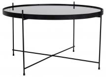 Table basse Venezia 70x70 cm - Noir