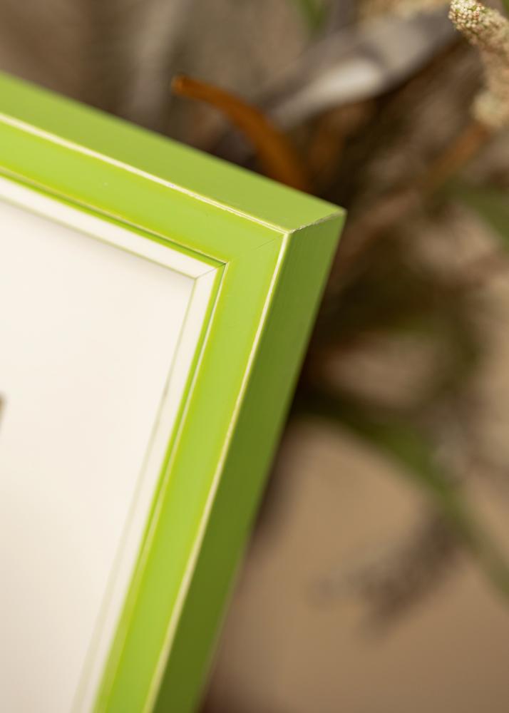 Cadre Diana Verre acrylique Vert clair 70x100 cm