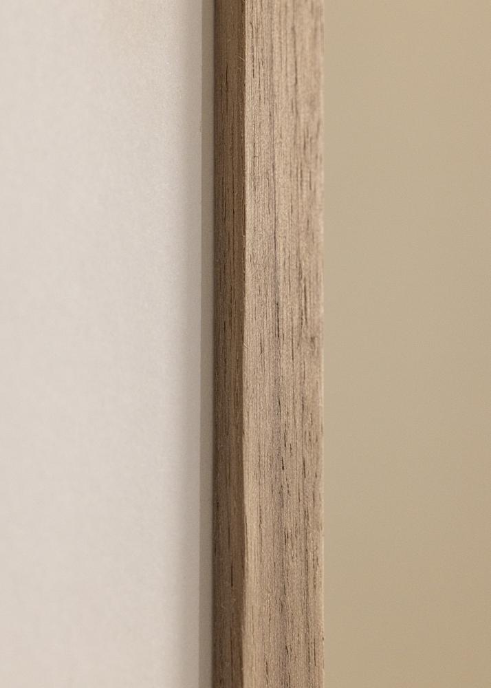 Cadre Edsbyn Verre Acrylique Noyer Clair 21x29,7 cm (A4)