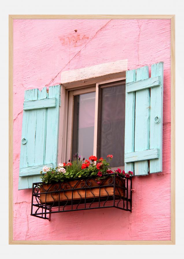 Colourful window Poster