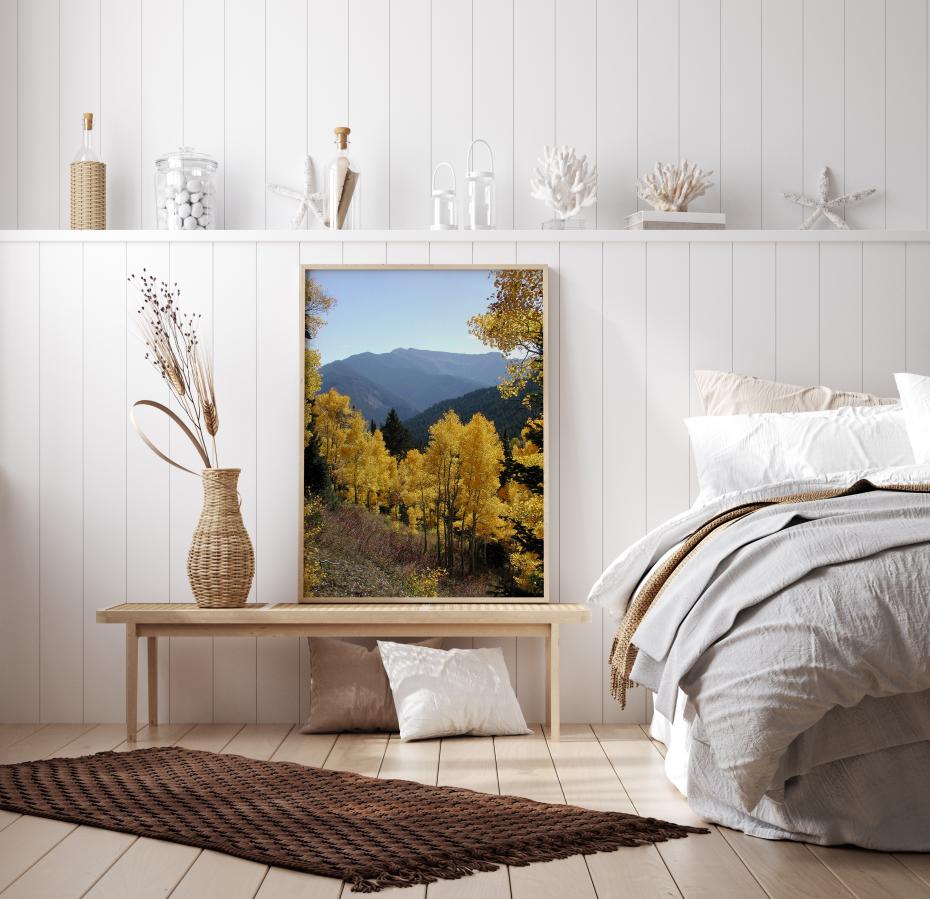 Yellow Trees Poster