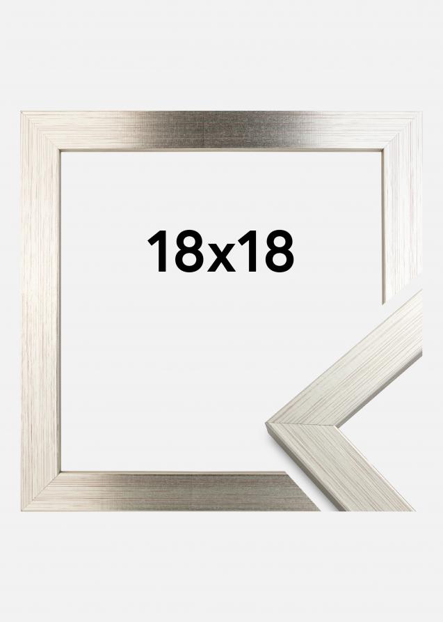 Cadre Silver Wood 18x18 cm