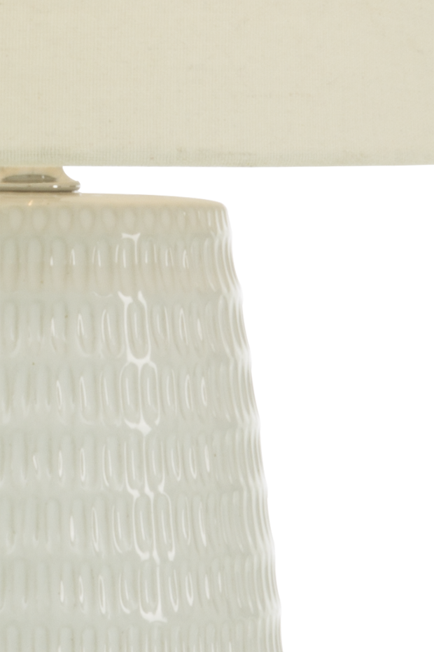 Lampe de table Mona - Blanc
