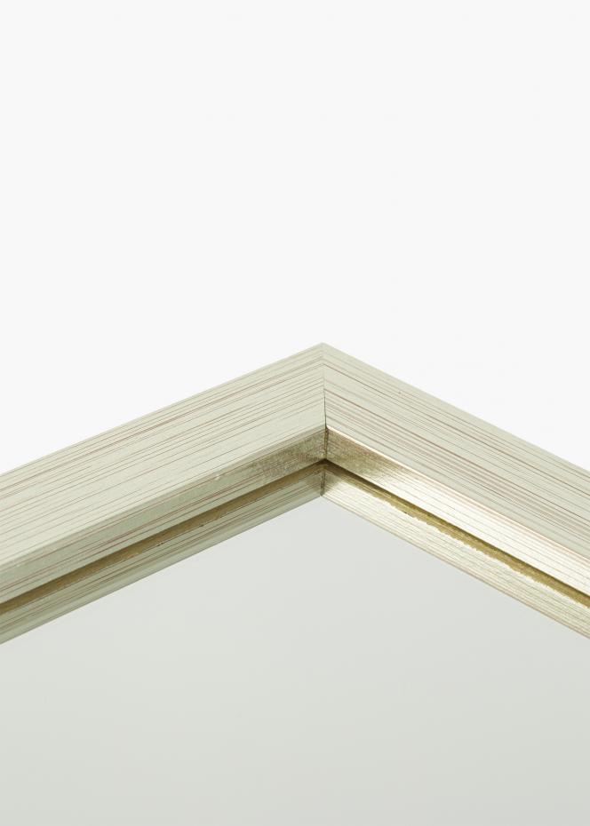 Miroir Silver Wood 50x70 cm