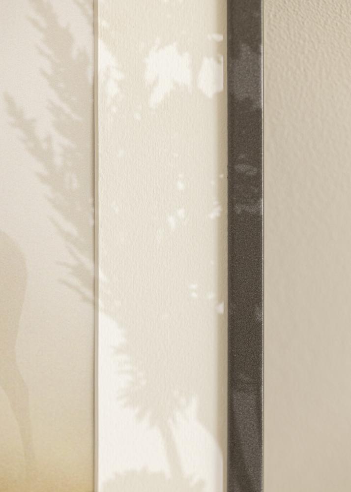 Cadre Edsbyn Verre Acrylique Graphite 12x12 cm