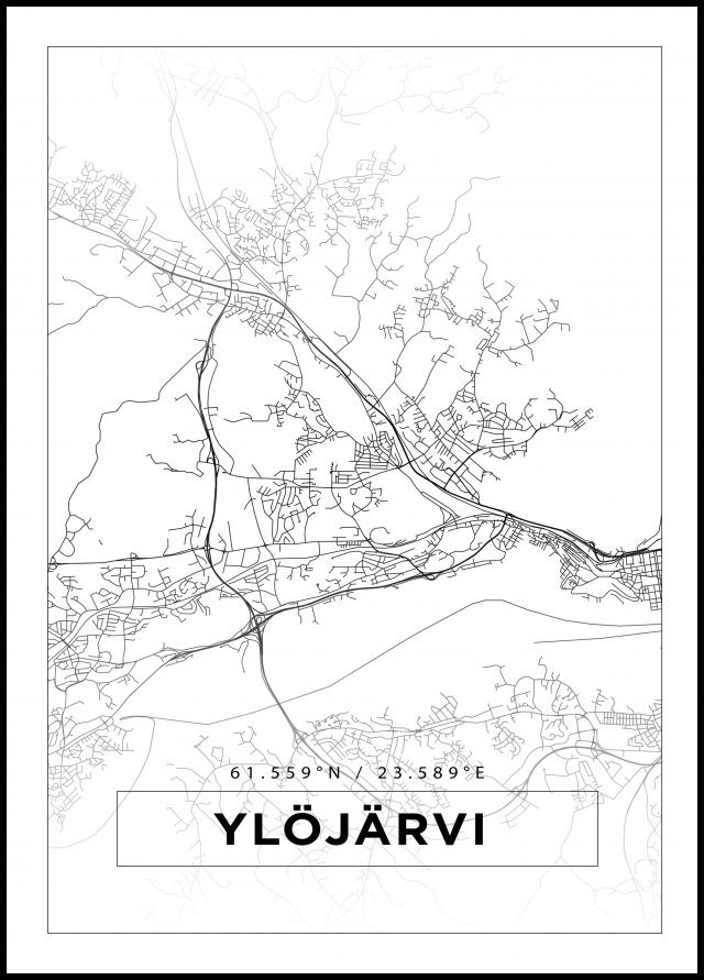 Map - Ylöjärvi - White