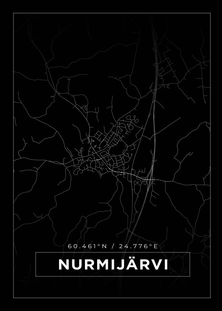 Map - Nurmijrvi - Black