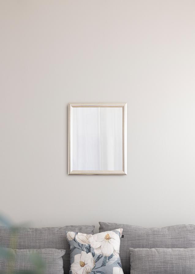 Miroir Tallahassee Argent 46x56 cm