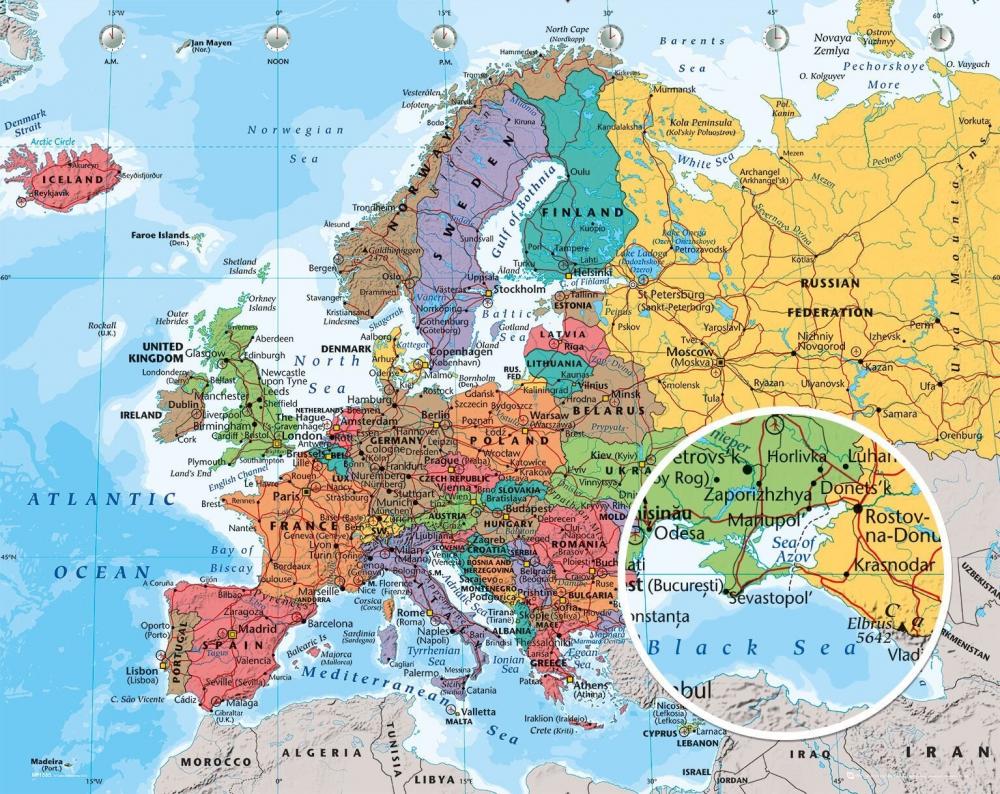 Map - Europe