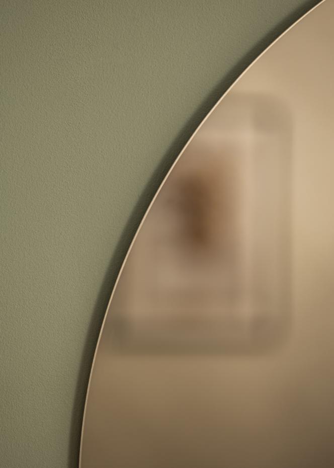 KAILA Miroir rond Dark Bronze 80 cm