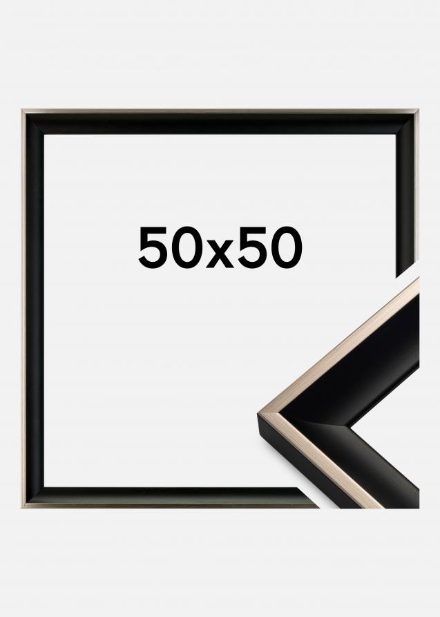 Cadre bois noir 50x50 pas cher. Cadre photo bois noir 50x50 - Destock Cadre