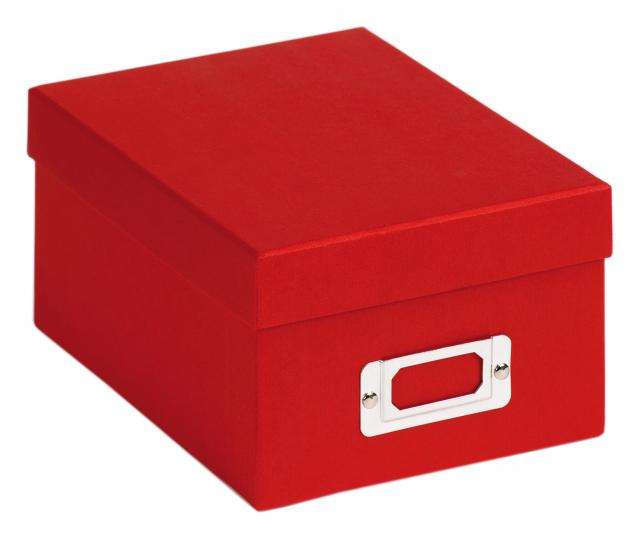 Fun Boîte de rangement - Rouge (Contient 700 images de format 10x15 cm)