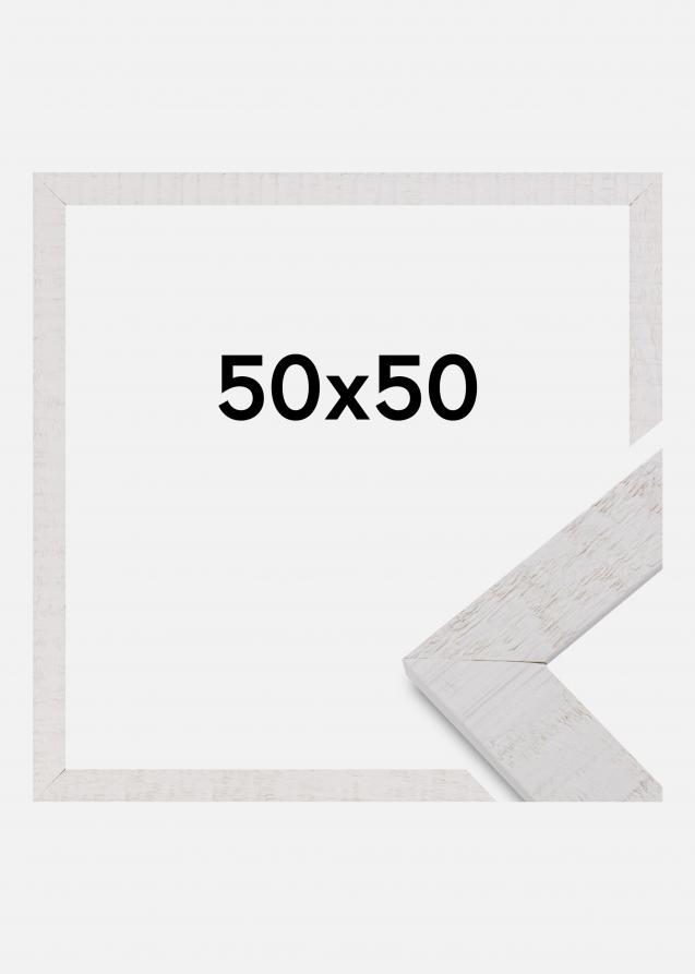 Cadre Home Blanc 50x50 cm