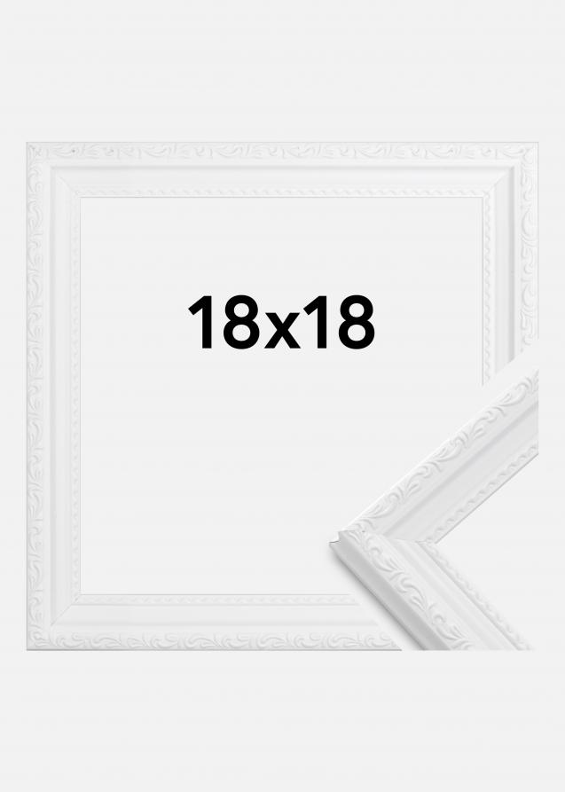 Cadre Abisko Blanc 18x18 cm
