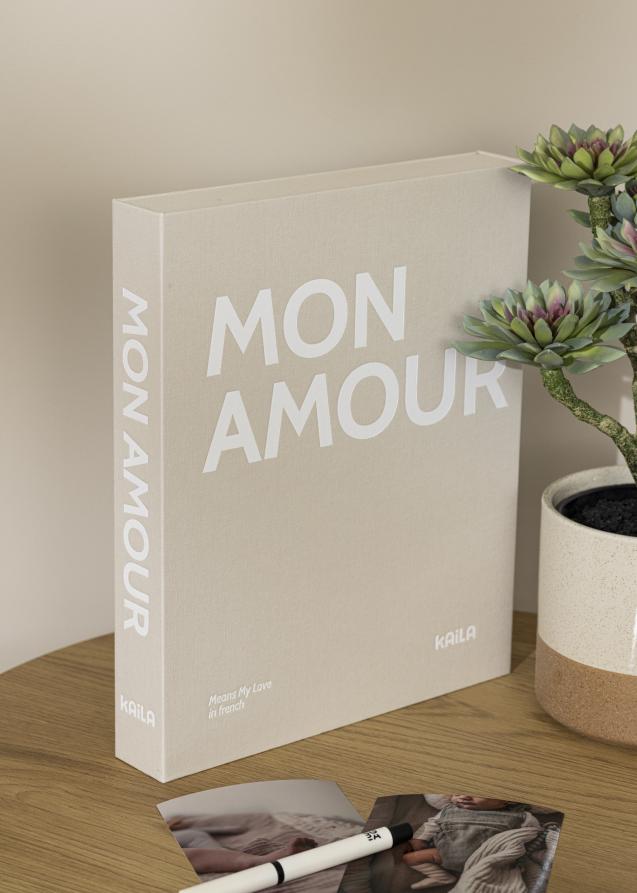 KAILA MON AMOUR - Coffee Table Photo Album (60 Pages Noires)