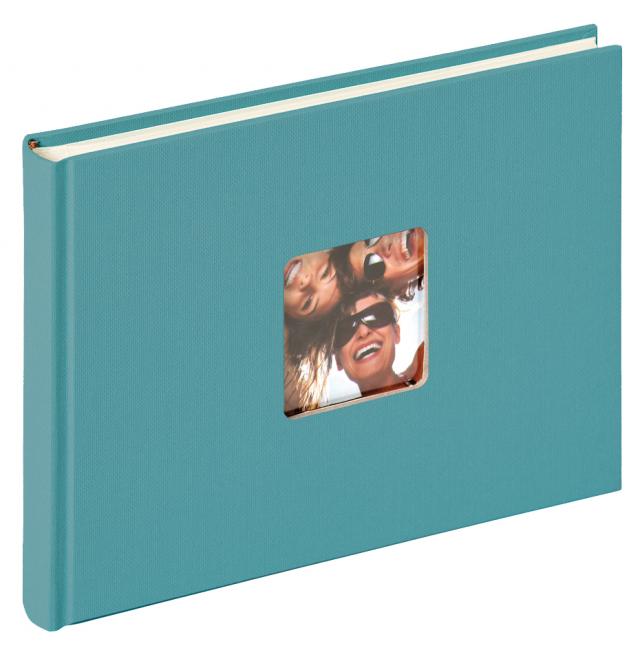 Fun Album Turquoise - 22x16 cm (40 pages blanches / 20 feuilles)