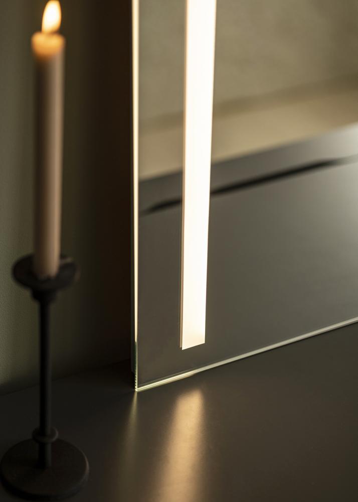 KAILA Miroir Stripes LED 91x109 cm