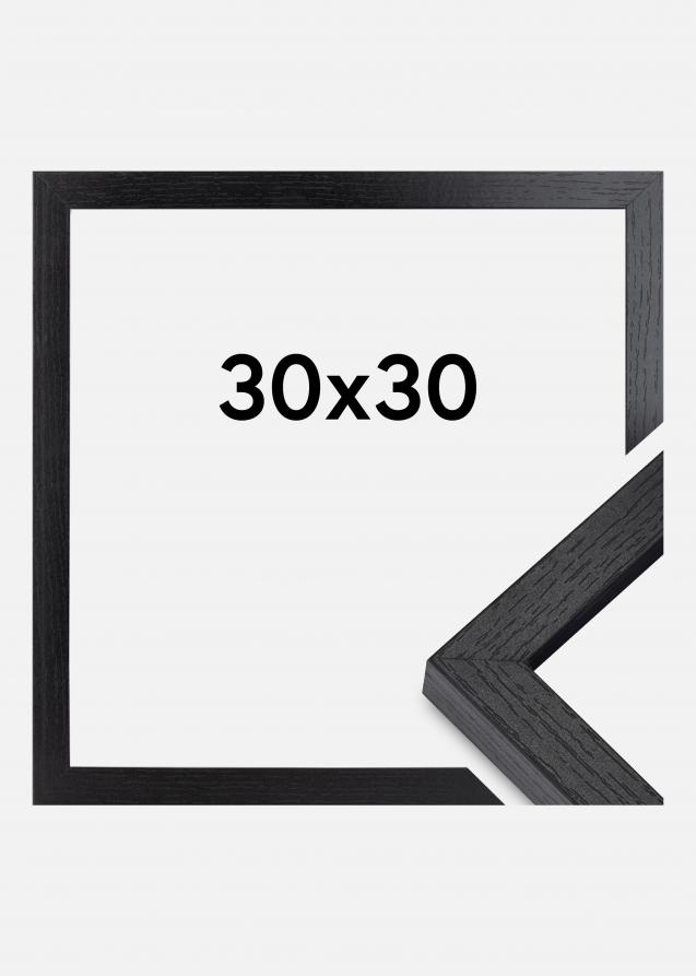 BGA Cadre boîte Verre Acrylique Noir 30x30 cm