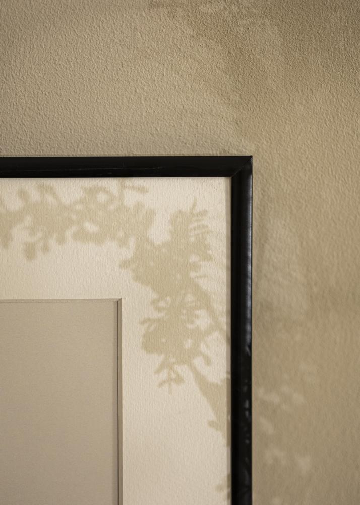 Cadre Scandi Verre Acrylique Matt Noir 40x60 cm