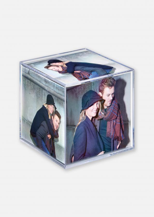 Cube pour photo Acrylique - 6 images