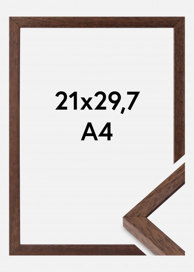 Cadre Ares Verre acrylique Teck 21x29,7 cm (A4)