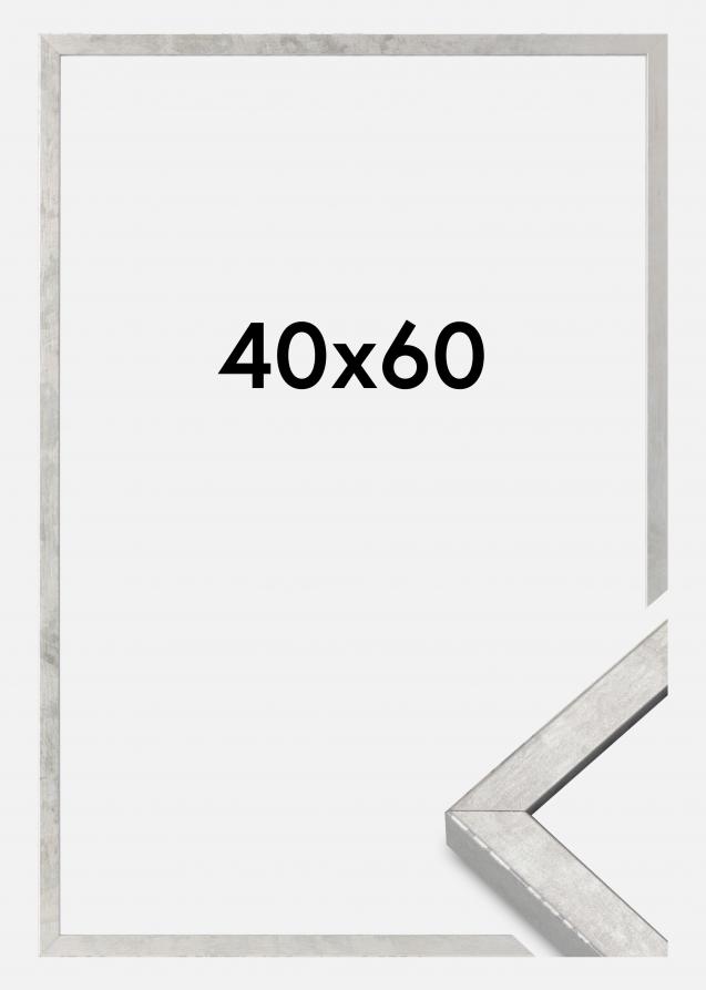 Cadre Ares Verre acrylique Argent 40x60 cm
