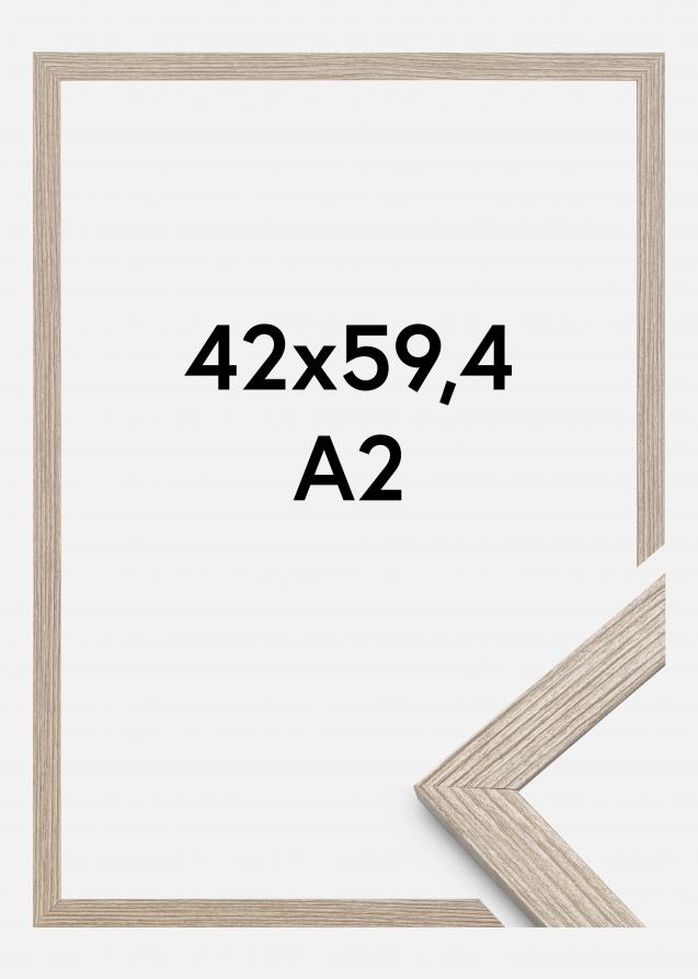Cadre Stilren Verre Acrylique Greige Oak 42x59,4 cm (A2)