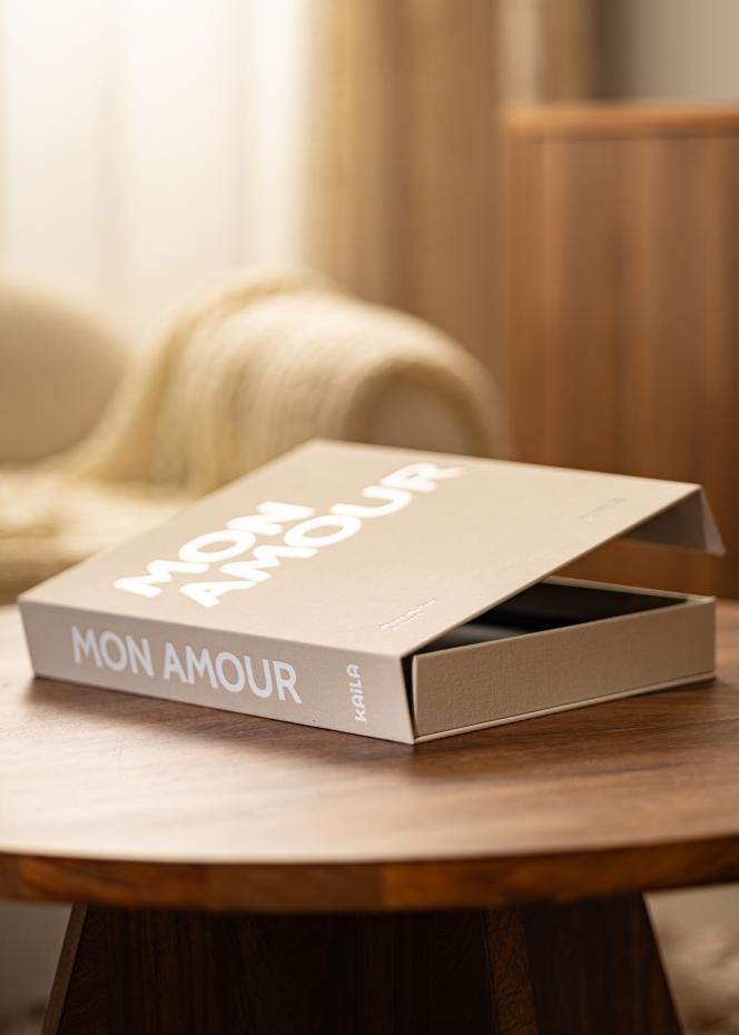 KAILA MON AMOUR - Coffee Table Photo Album (60 Pages Noires)