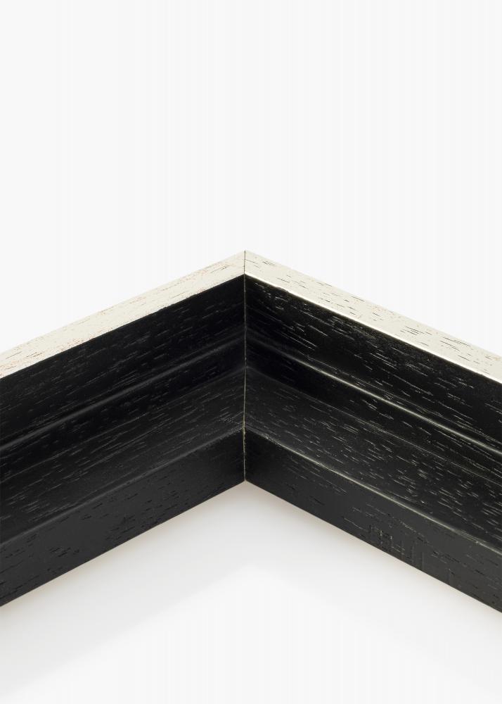 Caisse amricaine Lexington Noir / Silber 60x60 cm