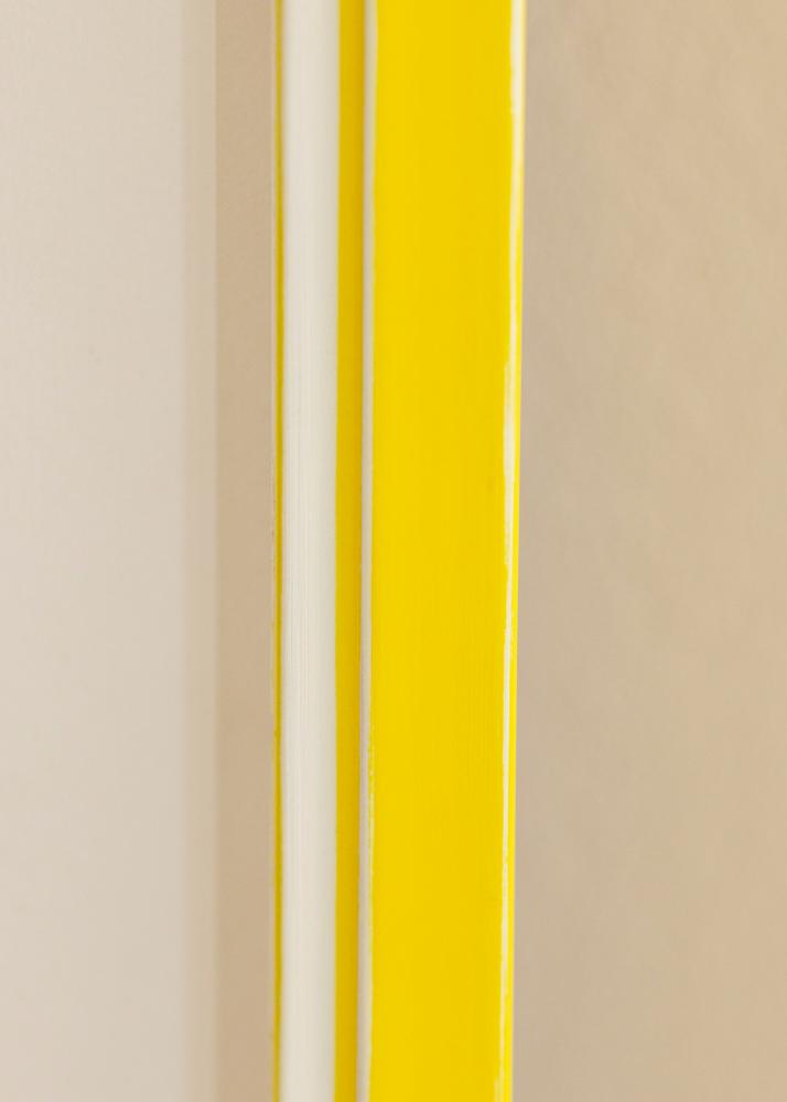 Cadre Diana Verre acrylique Jaune 60x80 cm