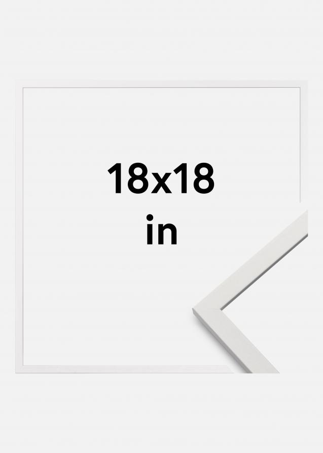 Cadre Edsbyn Verre Acrylique Blanc 18x18 inches (45,72x45,72 cm)