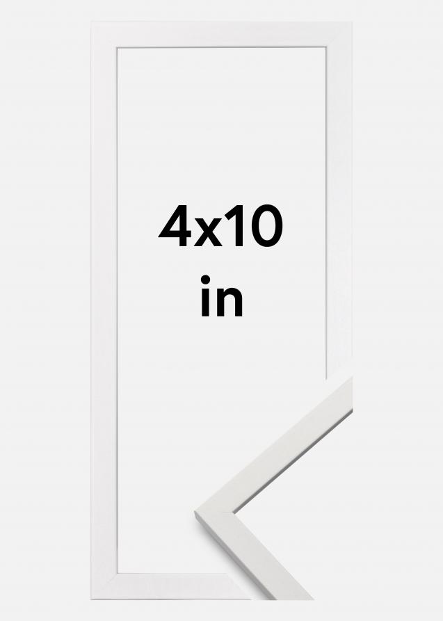 Cadre Edsbyn Blanc 4x10 inches (10,16x25,4 cm)