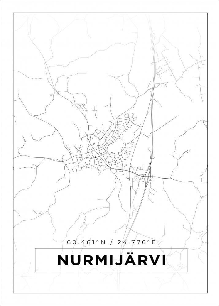 Map - Nurmijrvi - White