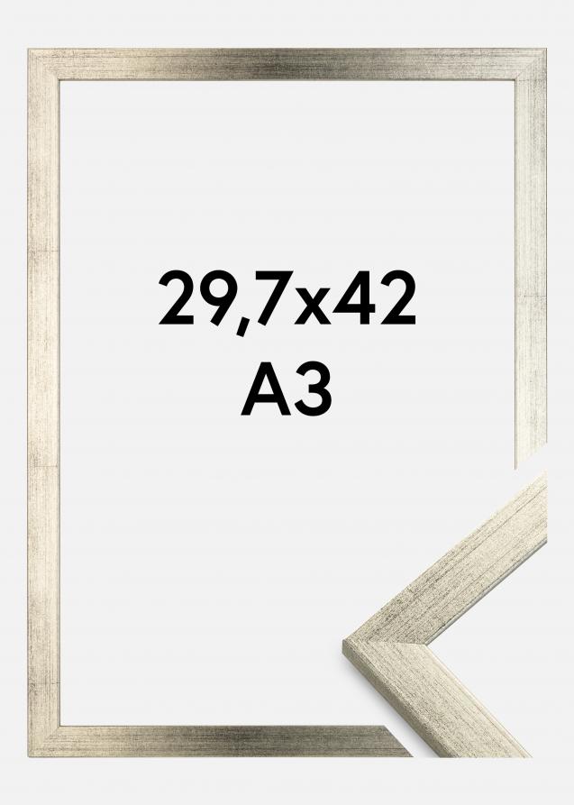 Cadre Stilren Verre Acrylique Argent 29,7x42 cm (A3)