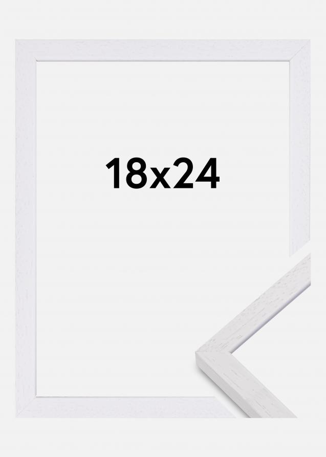 Cadre Glendale Mat Verre antireflet Blanc 18x24 cm